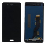 Lcd With Touch Screen For Nokia 8 Black By - Maxbhi Com