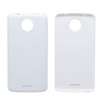 Back Panel Cover For Moto C White - Maxbhi Com