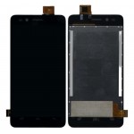 Lcd With Touch Screen For Micromax Bharat 2 Q402 Black By - Maxbhi Com