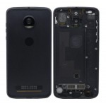 Back Panel Cover For Moto Z2 Play 32gb Black - Maxbhi Com