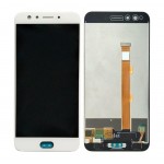 Lcd With Touch Screen For Oppo F3 White By - Maxbhi Com