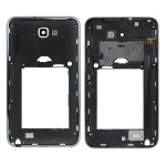 Lcd Frame Middle Chassis For Samsung Galaxy Note N7000 Black By - Maxbhi Com