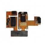 Audio Jack Flex Cable for LG Optimus P970 Schwarz