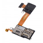 MMC + Sim Connector for Sony Xperia M2 D2306