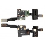 Handsfree Audio Jack Flex Cable For Huawei Ascend P8 64gb By - Maxbhi Com