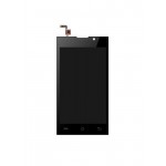 Lcd With Touch Screen For Lava A48 Black By - Maxbhi.com