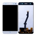 Lcd With Touch Screen For Zte Blade V7 Lite White By - Maxbhi Com