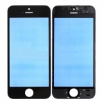 Replacement Front Glass For Apple Iphone 5s Grey By - Maxbhi Com
