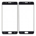 Replacement Front Glass For Samsung Galaxy A7 2016 Black By - Maxbhi Com