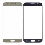 Replacement Front Glass For Samsung Galaxy A8 Gold By - Maxbhi Com