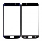 Replacement Front Glass For Samsung Galaxy S6 Edge Black By - Maxbhi Com