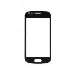 Replacement Front Glass For Samsung Galaxy S Duos S7562 Black By - Maxbhi.com