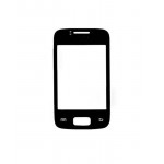 Replacement Front Glass For Samsung Galaxy Y Duos S6102 Black By - Maxbhi.com