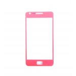 Replacement Front Glass For Samsung I9100 Galaxy S Ii Pink By - Maxbhi.com