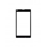 Replacement Front Glass For Sony Xperia L C2104 Black By - Maxbhi.com