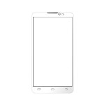 Replacement Front Glass For Micromax A111 Canvas Doodle White By - Maxbhi.com