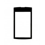 Replacement Front Glass For Nokia Asha 305 Black By - Maxbhi.com