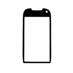 Replacement Front Glass For Nokia C7 Brown By - Maxbhi.com