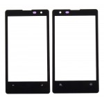 Replacement Front Glass For Nokia Lumia 1020 Black By - Maxbhi Com