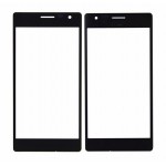 Replacement Front Glass For Nokia Lumia 730 Dual Sim Black By - Maxbhi Com