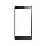 Replacement Front Glass For Xiaomi Redmi Note Silver By - Maxbhi.com