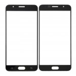 Replacement Front Glass For Samsung Galaxy J7 Prime Black By - Maxbhi Com