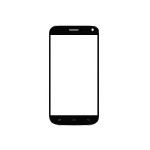 Replacement Front Glass For Panasonic P41 Black By - Maxbhi.com