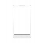 Replacement Front Glass For Micromax Canvas Viva A72 White By - Maxbhi.com