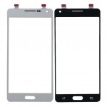 Replacement Front Glass For Samsung Galaxy A5 2014 Silver By - Maxbhi Com
