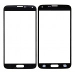 Replacement Front Glass For Samsung Galaxy S5 Lte Smg900i Black By - Maxbhi Com