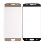 Replacement Front Glass For Samsung Galaxy S7 Edge Gold By - Maxbhi Com