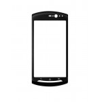 Replacement Front Glass For Sony Ericsson Xperia Neo V Black By - Maxbhi.com