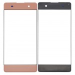 Replacement Front Glass For Sony Xperia Xa Dual Rose Gold By - Maxbhi Com