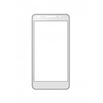 Replacement Front Glass For Intex Cloud M6 White By - Maxbhi.com