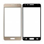 Replacement Front Glass For Samsung Galaxy Alpha Gold By - Maxbhi Com