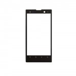 Replacement Front Glass For Sony Xperia Ion Lte Lt28i Black By - Maxbhi.com