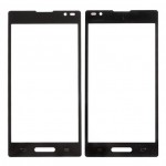 Replacement Front Glass For Lg Optimus L9 P765 Black By - Maxbhi Com