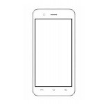 Replacement Front Glass For Lava Iris Atom 2 White By - Maxbhi.com