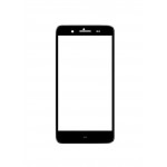 Replacement Front Glass For Panasonic Eluga Z Black By - Maxbhi.com