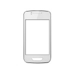 Replacement Front Glass For Samsung Wave Y S5380 White By - Maxbhi.com