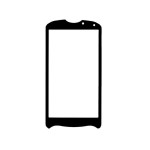Replacement Front Glass For Sony Ericsson Xperia Pro Black By - Maxbhi.com