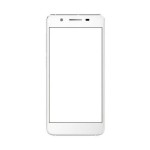 Replacement Front Glass For Micromax Canvas Knight 2 4g White By - Maxbhi.com
