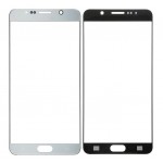 Replacement Front Glass For Samsung Galaxy Note 5 Silver By - Maxbhi Com