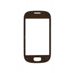 Replacement Front Glass For Samsung Rex 90 Brown By - Maxbhi.com