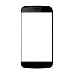 Replacement Front Glass For Celkon Millennia Q519 Plus Black By - Maxbhi.com