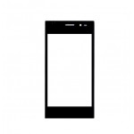Replacement Front Glass For Karbonn A14 Black By - Maxbhi.com