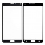 Replacement Front Glass For Samsung Galaxy Note 4 Black By - Maxbhi Com