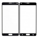Replacement Front Glass For Samsung Galaxy Note 4 Cdma Black By - Maxbhi Com