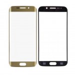 Replacement Front Glass For Samsung Galaxy S6 Edge Plus Gold By - Maxbhi Com