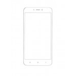 Replacement Front Glass For Xiaomi Redmi 4 Silver By - Maxbhi.com